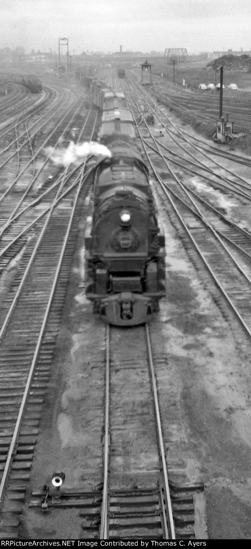 PRR "Texas" Freight Train, 2-10-4, c. 1956